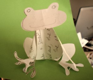 a Frog ready to hop by WonkyGiraffe